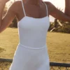 Vestido de tenis Alosoft Courtside - Blanco