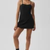 Vestido de tenis Alosoft Courtside - Negro