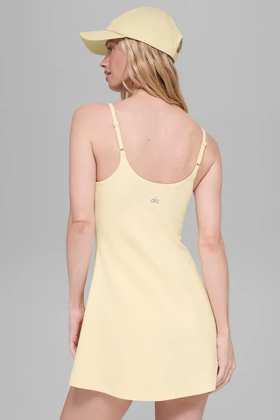 Vestido de tenis Alosoft Encore - Amarillo Candlelight