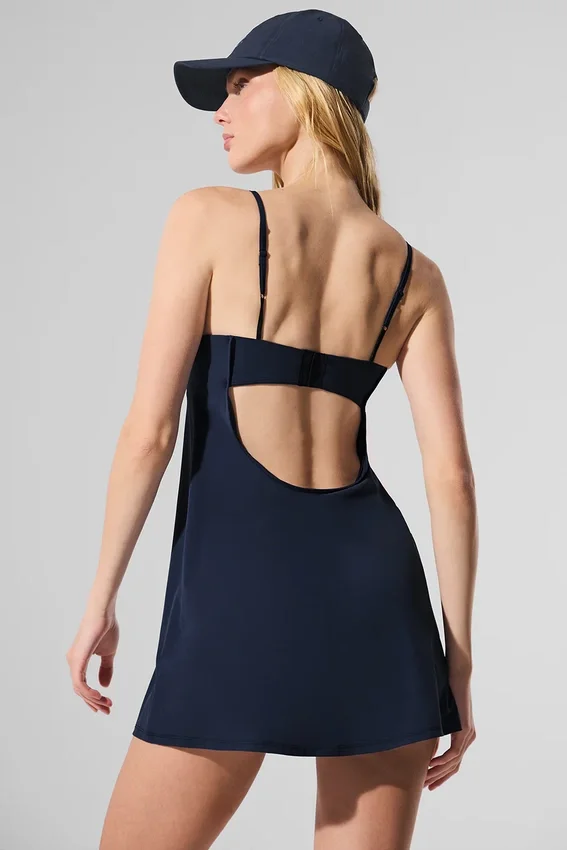 Vestido de tenis Breezy - Azul marino