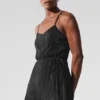 Vestido de tenis «Micro Plisse Game On» - Negro