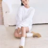 Zapatilla Alo Sunset + Jisoo - Crema caramelo