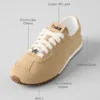 Zapatilla Alo Sunset + Jisoo - Crema caramelo
