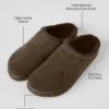 Zapatilla de casa Recovery - Espresso