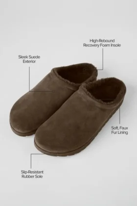 Zapatilla de casa Recovery – Espresso