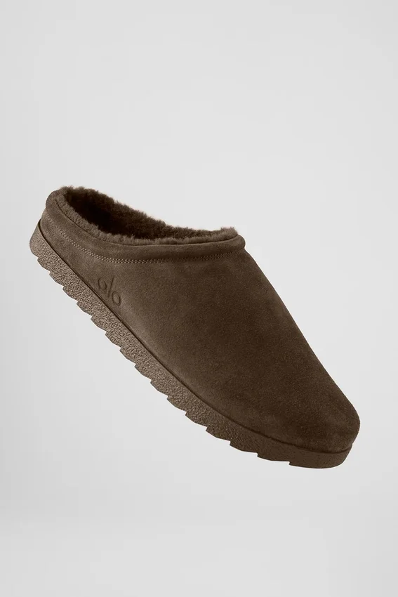 Zapatilla de casa Recovery - Espresso