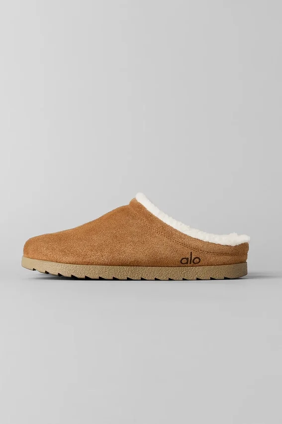 Zapatilla de casa Recovery - Marrón/Marfil