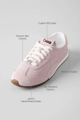 Zapatillas Alo Sunset + Jisoo – Rosa Bloom