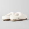 Zapatillas de casa de recuperación Sherpa - Marfil