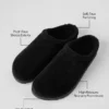 Zapatillas de casa Recovery - Negro